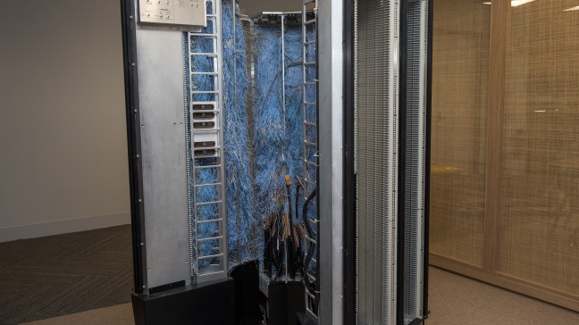 Cray X-MP MARSIK wire mat in Canberra, August 2022