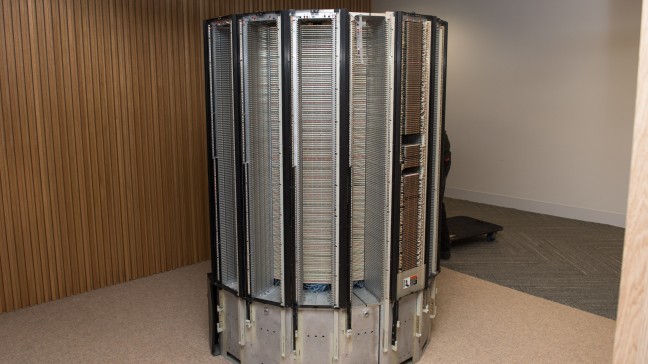 Cray X-MP MARSIK with empty memory columns, August 2022