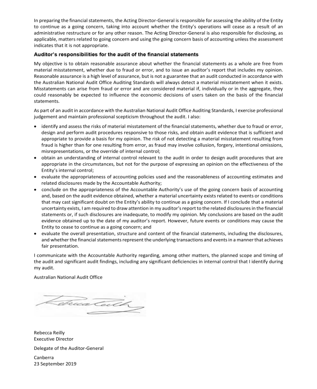 Independent Auditor's Report Page 2