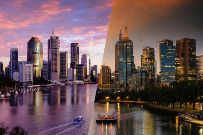 Brisbane & Melbourne CBD