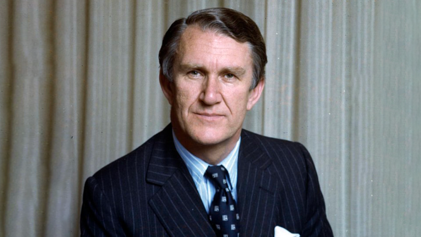 Portrait of Malcom Fraser. 