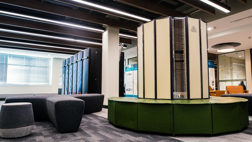 CRAY Supercomputer on display in Brindabella Park, Canberra. 