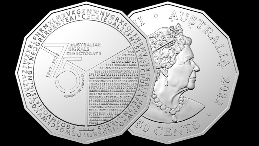 ASD 75th Commemorative 50c coin