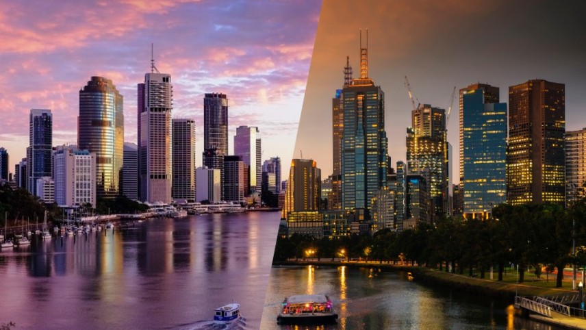 Brisbane & Melbourne CBD