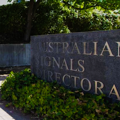 Australian Signals Directorate signage. 