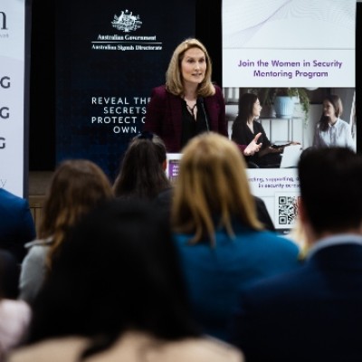 First Assistant Director-General Cyber Security Resilience, Jess Hunter, officially launched the Mentoring Program in Canberra this week.