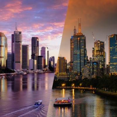 Brisbane & Melbourne CBD