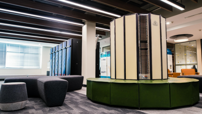CRAY Supercomputer on display in Brindabella Park, Canberra. 