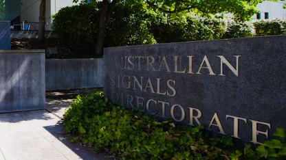 Australian Signals Directorate signage. 
