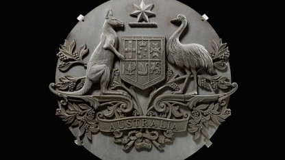 Damaged Coat of Arms