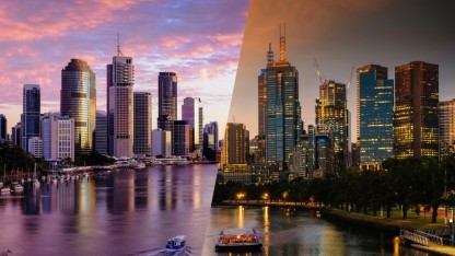 Brisbane & Melbourne CBD