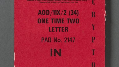 One time two letter pad